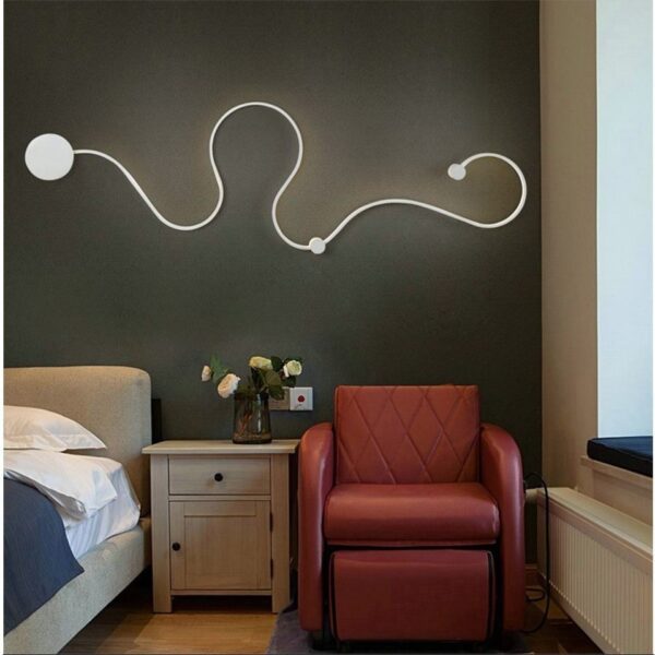 Bedroom Bedside Led Wall Lamp Corridor Aisle Light - Image 7