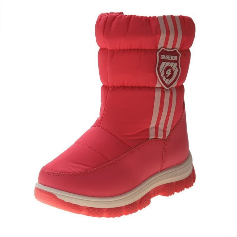 Boys Plus Fleece Warm Cotton Boots - Image 4