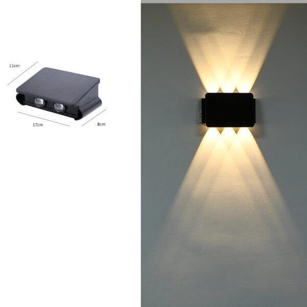 Solar Outdoor Corridor Waterproof Wall Lamp - Image 3