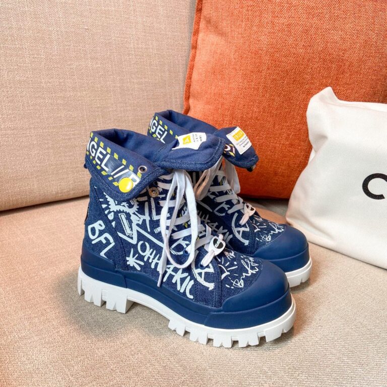 Canvas graffiti boots - Image 4