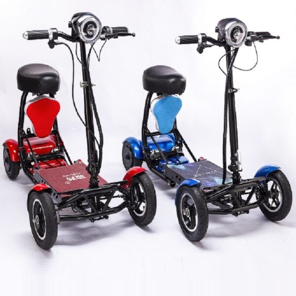 Cyungbok Folding Mini Four-wheel Adult Electric Bicycle Transport Scooter For The Elderly - Image 4