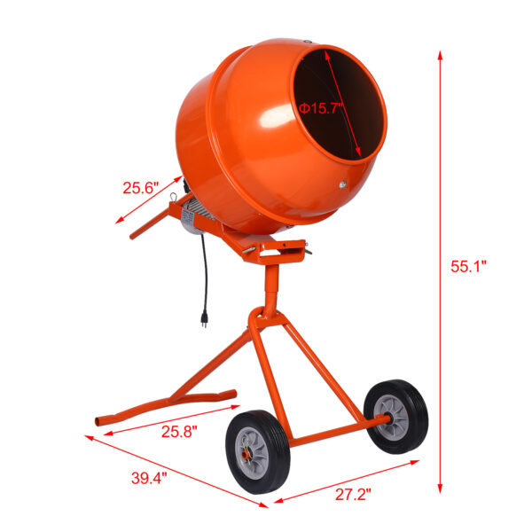 Metal Electric Cement Mixer - Image 8