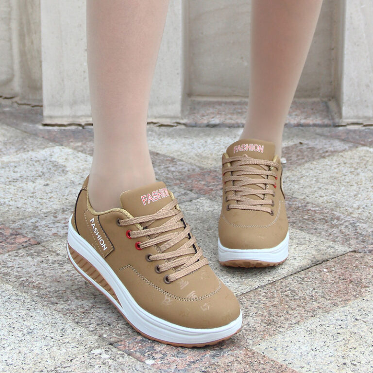 Thick-Soled Surface Swaying Shoes Breathable Sports Casual Shoes - Image 9