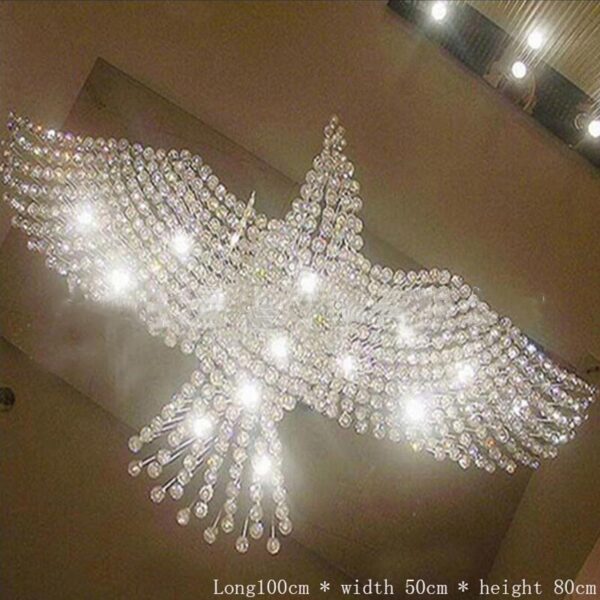 Hallway Creative Personality Eagle Chandelier - Image 2