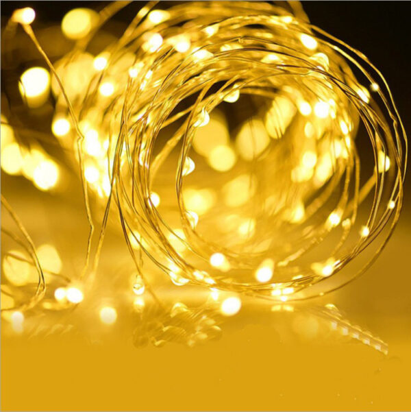 Holiday Wedding Party Garland Solar Garden Waterproof For Home Led Decor - Image 9