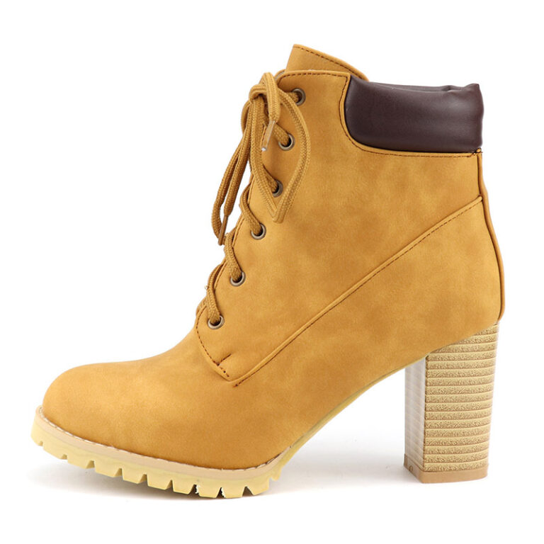 Foreign trade style front lace-up ankle boots - Image 6