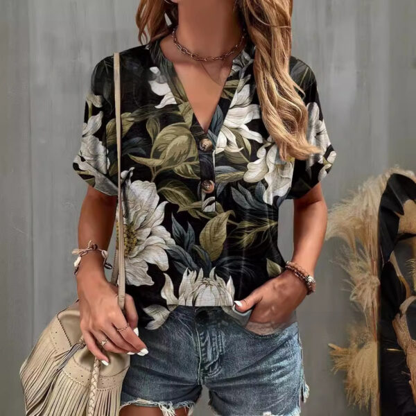 Fashion New Short-sleeved T-shirt For Women - Image 5