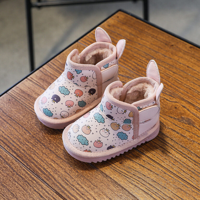 Children's Snow Boots Autumn And Winter Baby Shoes - Image 4