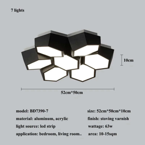 Bedroom Living Room Main Lamp Ceiling Led Ceiling Lamp - Image 6