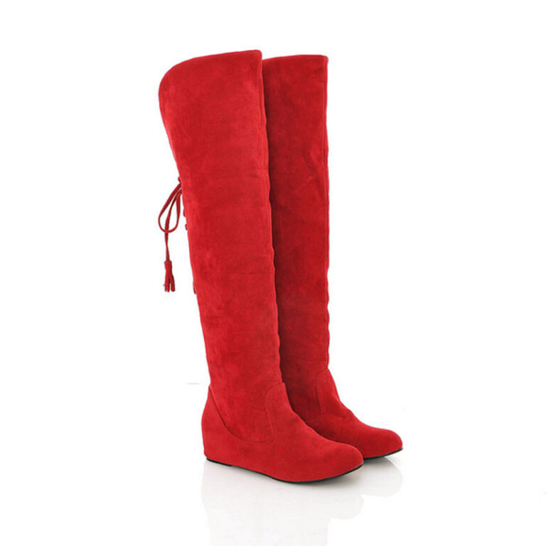 Over-the-knee boots plus size warm snow boots - Image 3