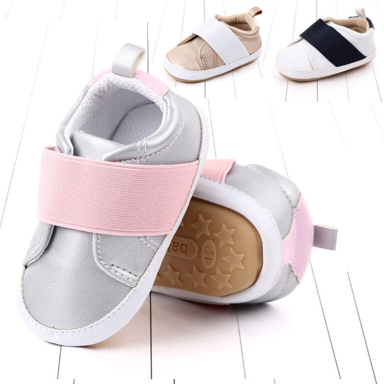 Baby sneakers with rubber soles for baby toddlers - Image 2