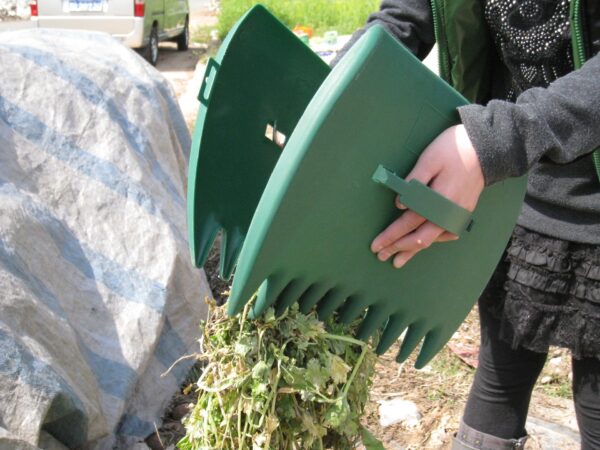 Leaf Rake Scoops Cleaning Rubbish Leaf Collector Grabs With Leaf Claws For Weed Picking Up Hand Harken Reiniging Gereedschap - Image 2