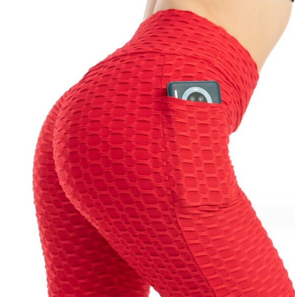 Women's High Stretch Hip-lifting Slim-fit Sweat-absorbent Leggings - Image 7