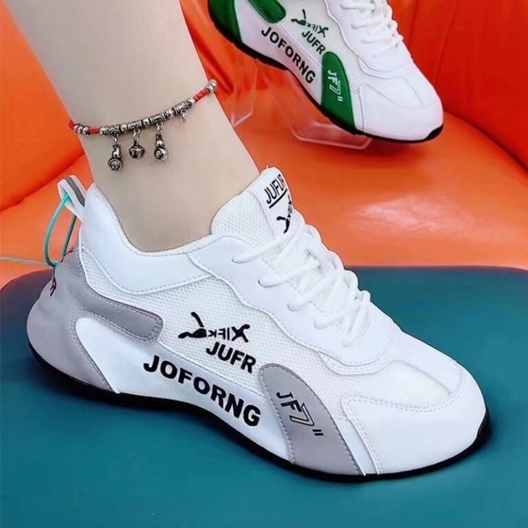 Couple Sports Casual PU White Shoes All-match Wear-resistant - Image 5