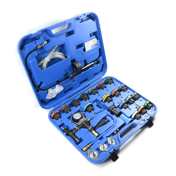 28pc Master Cooling Radiator Pressure Tester With Vacuum Purge And Refill Kit - Image 2