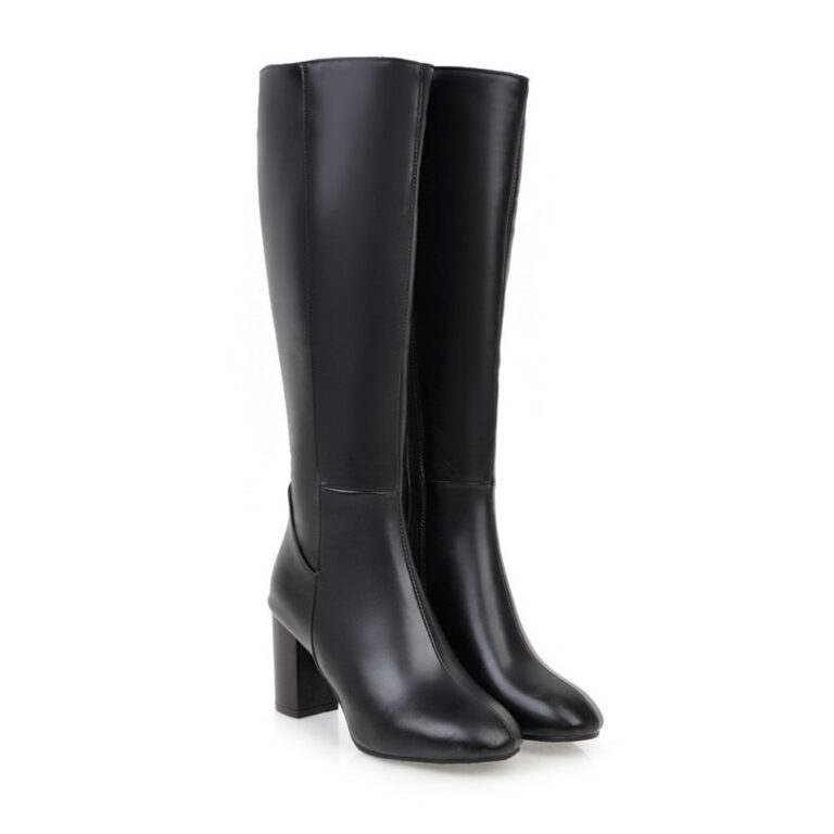 High-heeled Thigh Boot Over The Knee Women - Image 4