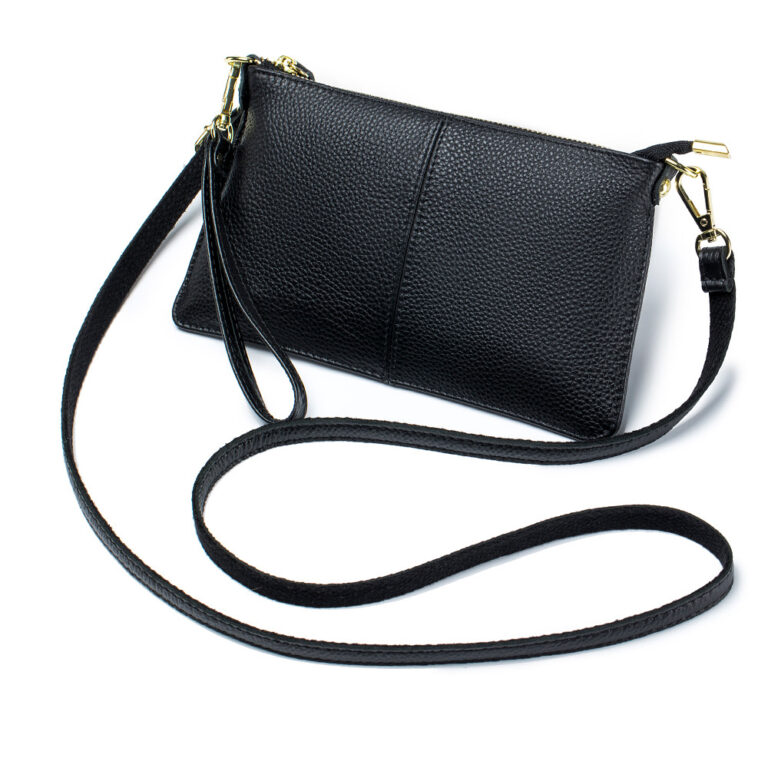 Leather One-shoulder Women's Leather All-match Clutch - Image 10