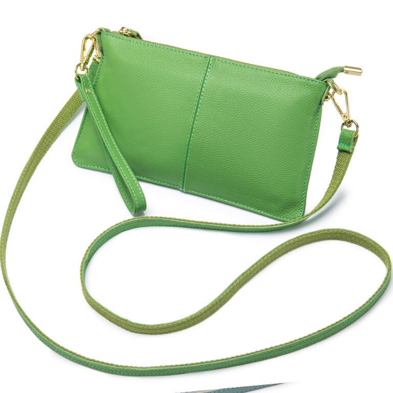 Leather One-shoulder Women's Leather All-match Clutch - Image 5