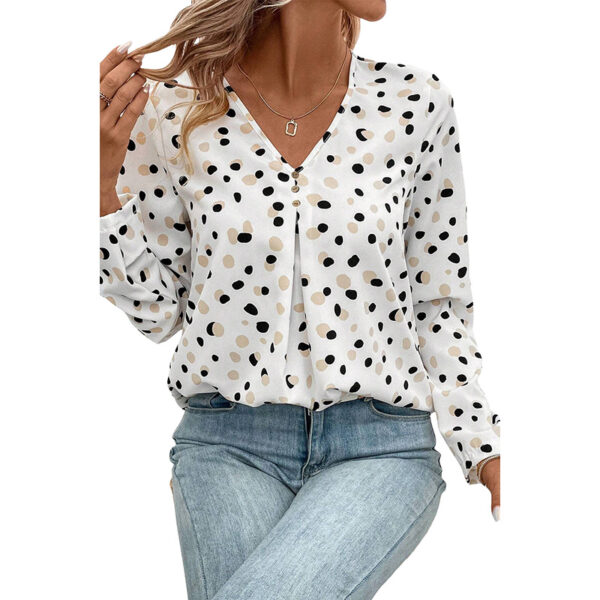 Women's European And American-style Sweet Long-sleeved Top - Image 7