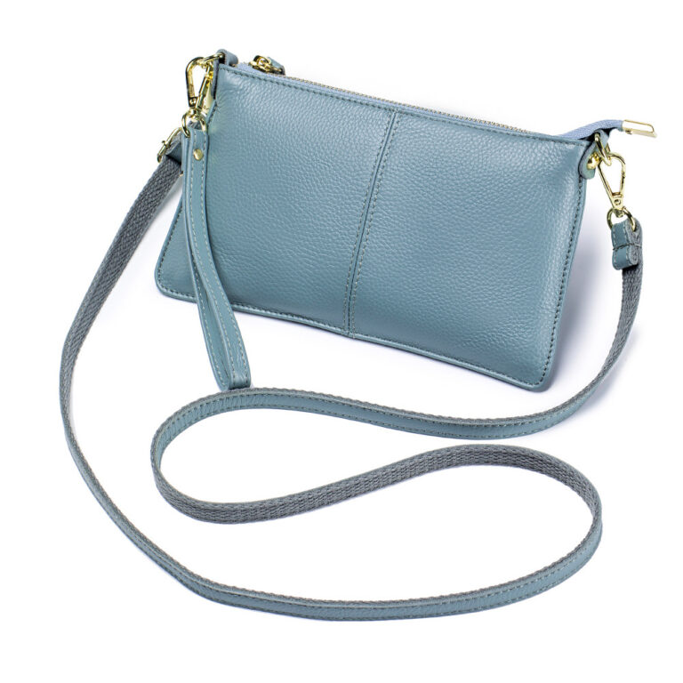 Leather One-shoulder Women's Leather All-match Clutch - Image 3