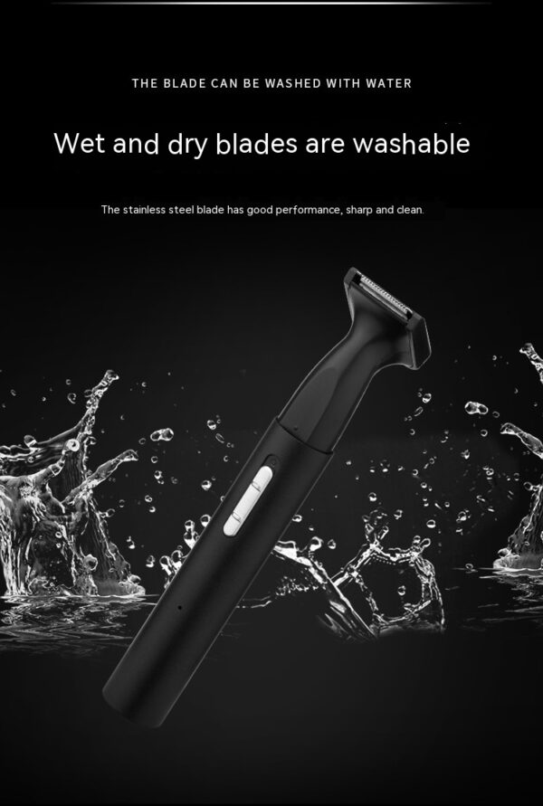 Multifunctional Men's Cleaning Suit Pogonotomy Nose Hair Trimming Eyebrow 3 In 1USB Charging - Image 9