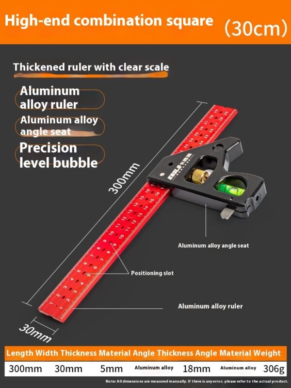 Activity Angle Square Woodworking Heavy-duty Combination Mobile L-square - Image 6