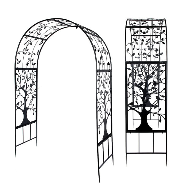 Outdoor Garden Arch Plant Climbing Rack Trellis for Party Wedding Ceremony Decoration - Image 2