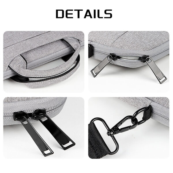 13-15.6 Inch Laptop Bag, Laptop Carrying Case Shoulder Strap Carrying Briefcase, Business Leisure Or School Laptop Bag - Image 4