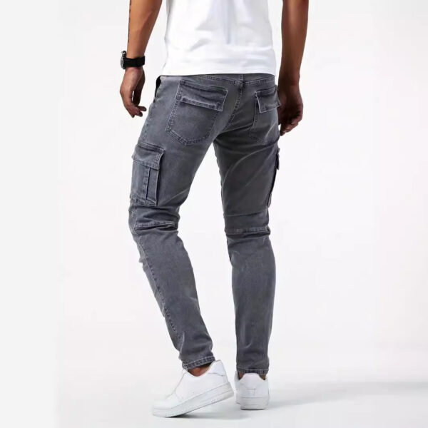 Men's Casual Multi-bag Labor Protection Pants - Image 6