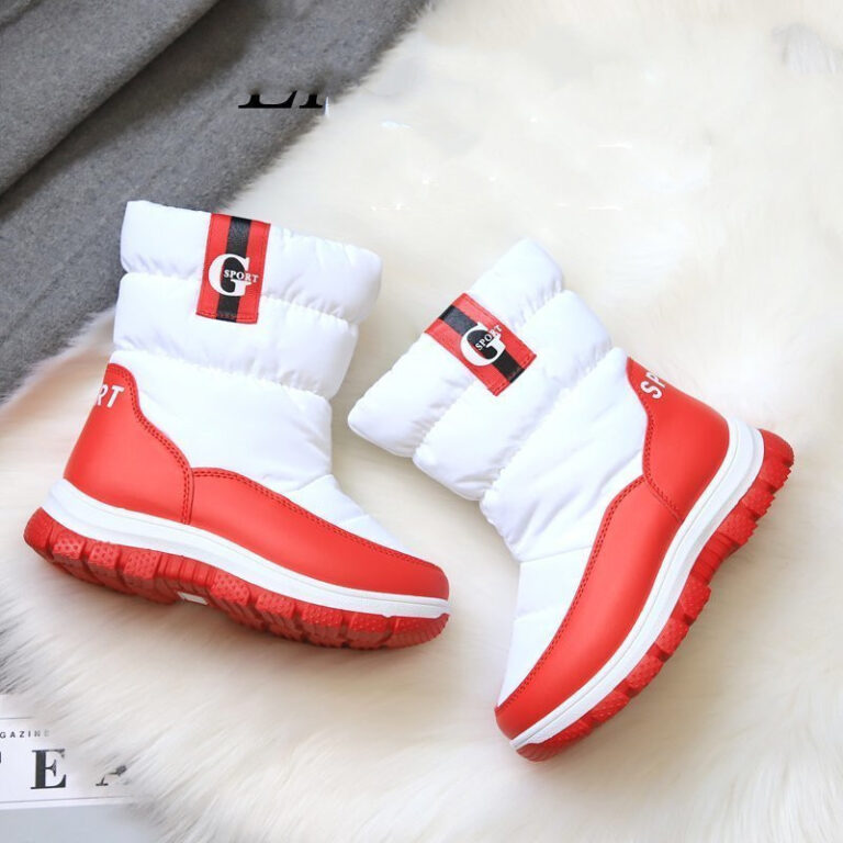 Boys Warm Cotton Shoes Umbrella Snow Boots - Image 5