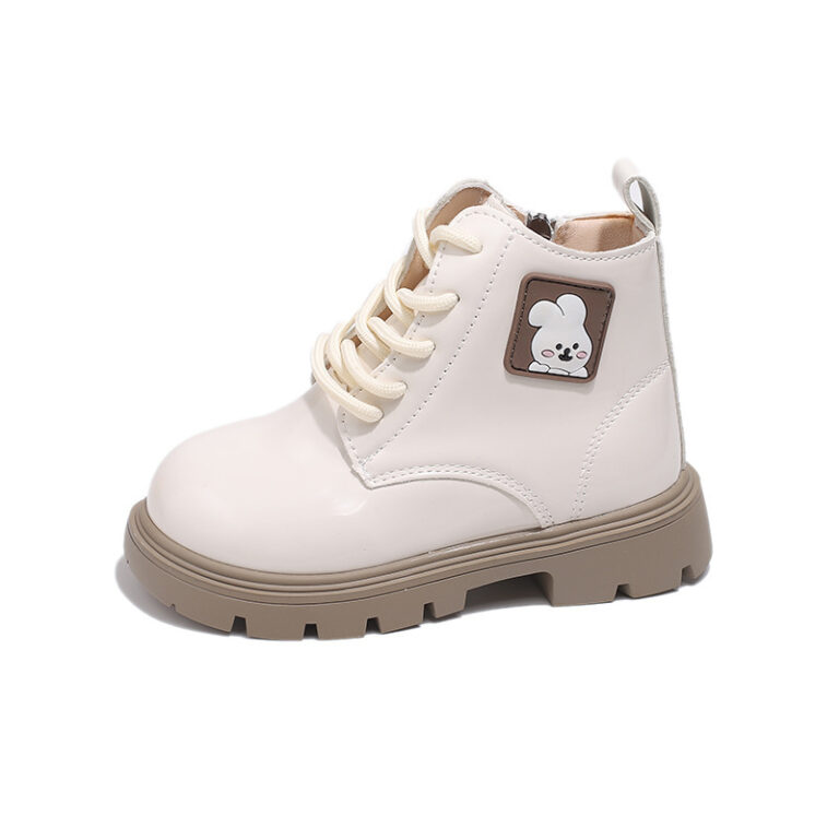 Children's Leather Boots Patent Leather Card Boy Cute - Image 7