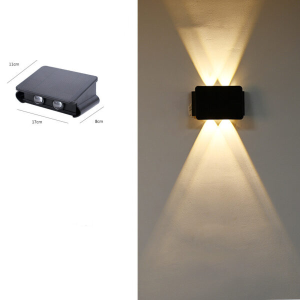 Solar Outdoor Corridor Waterproof Wall Lamp - Image 2