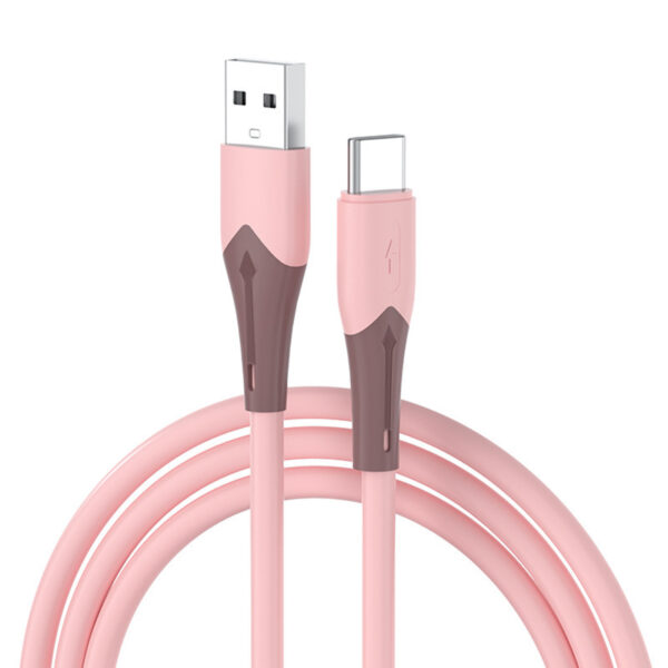 Jane Type-C Liquid Silicone Data Cable Suitable For Mobile Phone Over Fast Charge Line Huawei Xiaomi Glory Charging Cable - Image 3