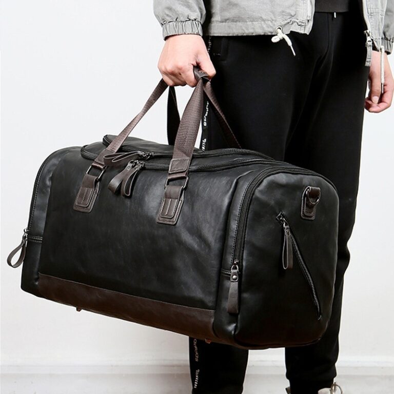 Men's Portable Travel Bag Crossbody Business Short Distance Business Bag Large Capacity