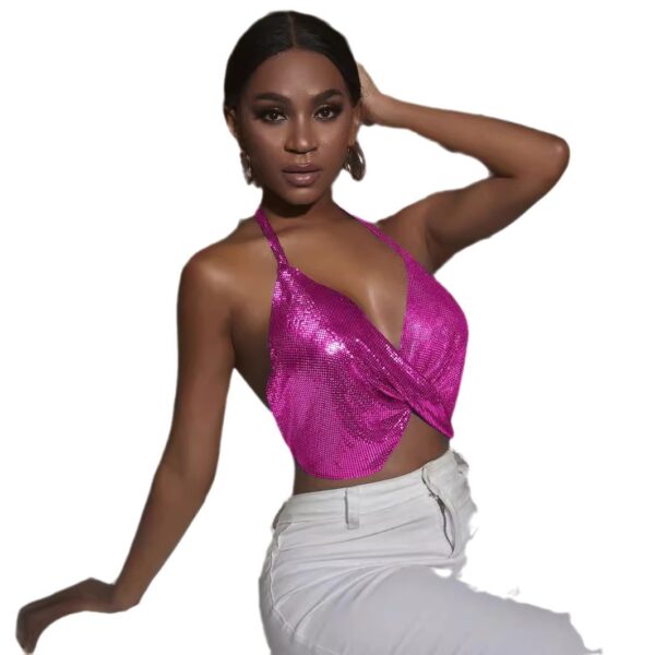 Women's Fashion Slim Fit Midriff-baring Vest - Image 10