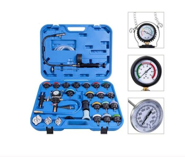 28pc Master Cooling Radiator Pressure Tester With Vacuum Purge And Refill Kit - Image 3