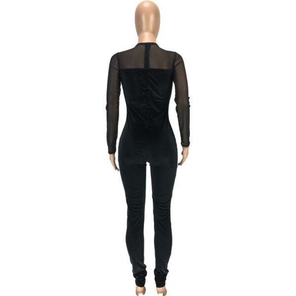 Ladies Jumpsuit Long Sleeve Designer Sexy Elegant Fashion Slim Fit Pullover Comfortable - Image 8