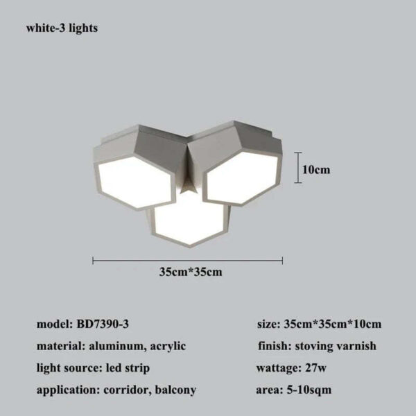 Bedroom Living Room Main Lamp Ceiling Led Ceiling Lamp - Image 5