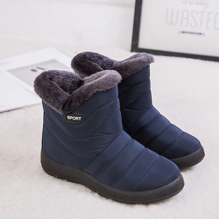 Winter Fashion Plus Size Women Plus Velvet Long Snow Boots - Image 7