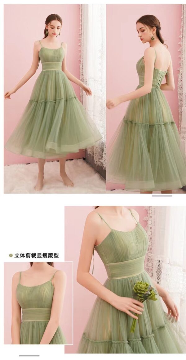 Women's Cotton Evening Dress For Birthday Party - Image 3