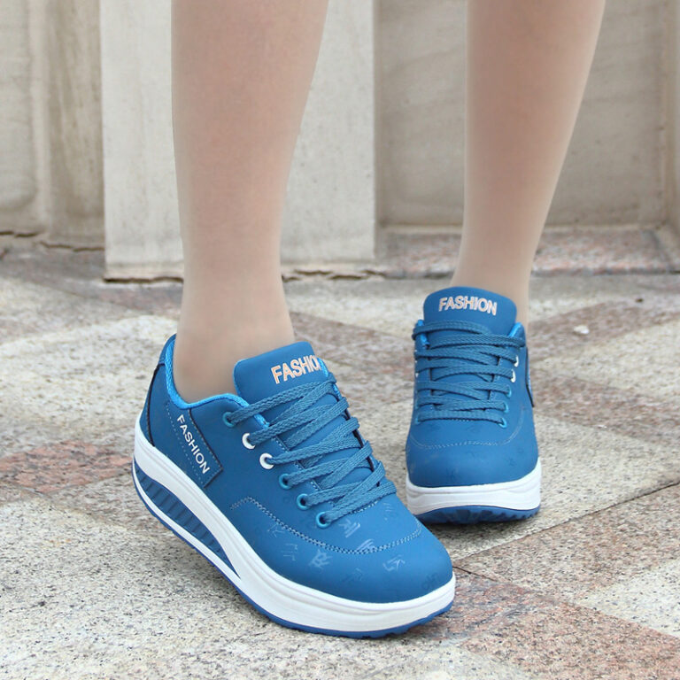 Thick-Soled Surface Swaying Shoes Breathable Sports Casual Shoes - Image 5