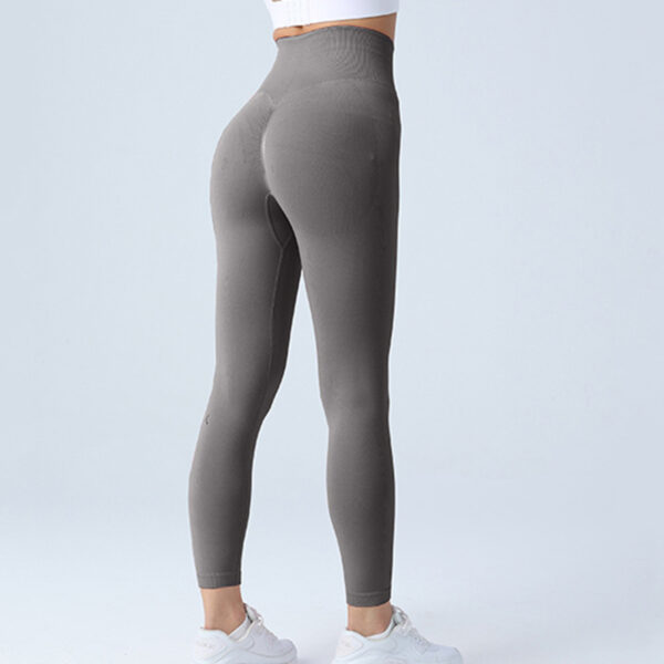 Seamless Leggings Yoga Pants Tummy Control Workout Running Yoga Leggings For Women - Image 6