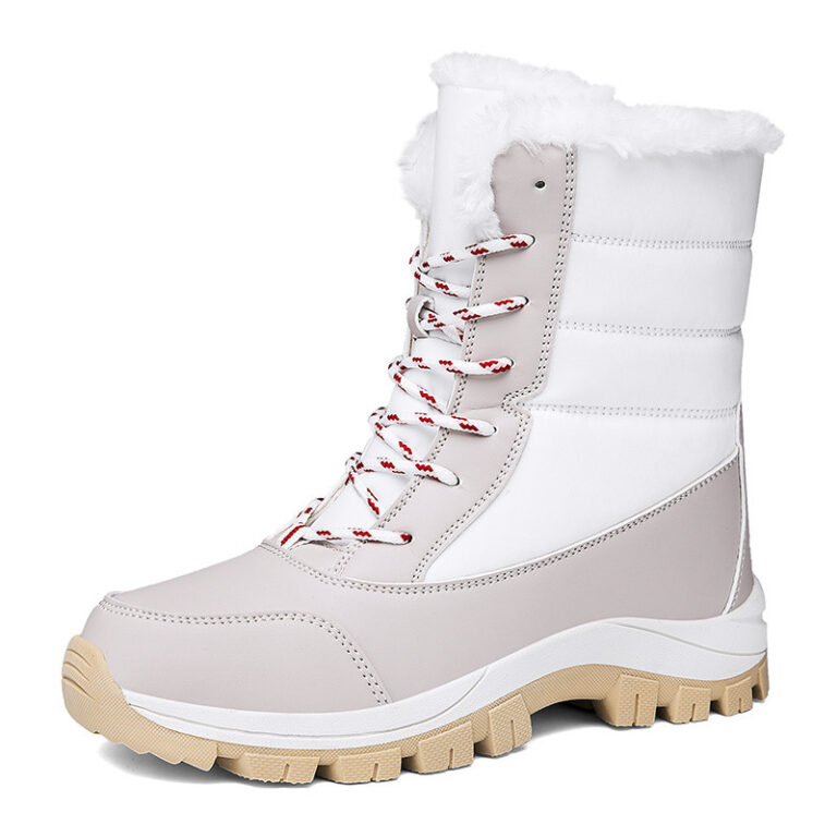 Velvet Warm Cotton Snow Boots High Cotton-padded Shoes - Image 6