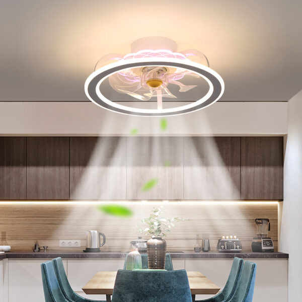 Bedroom Ceiling Lamp Modern Fan Lamp - Image 9