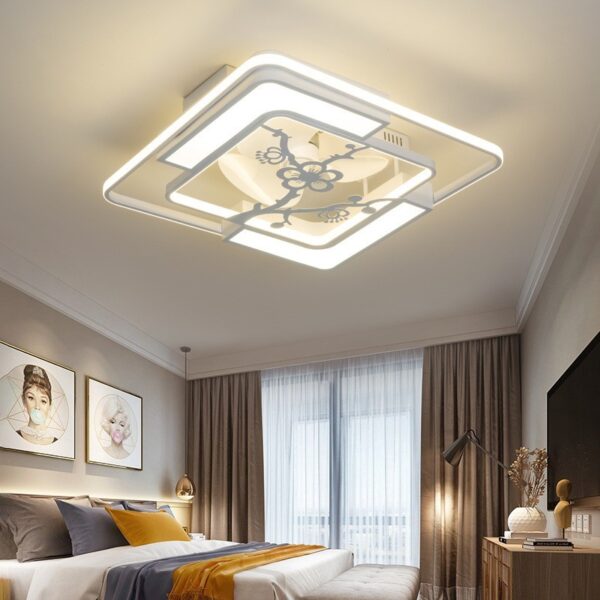 Ceiling Fan Light Thin Living Room Bedroom - Image 7