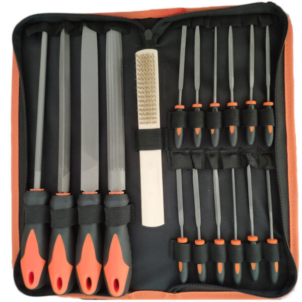 File Polishing Set Combination 17pcs Metal