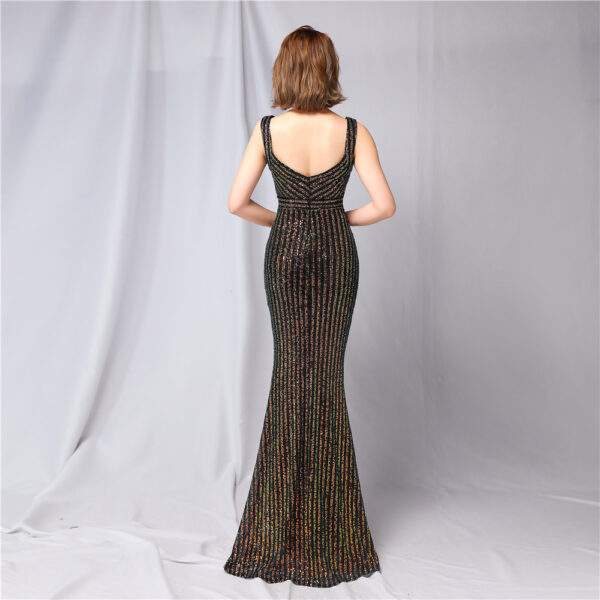 New Sequined Fishtail Long Dress - Image 10