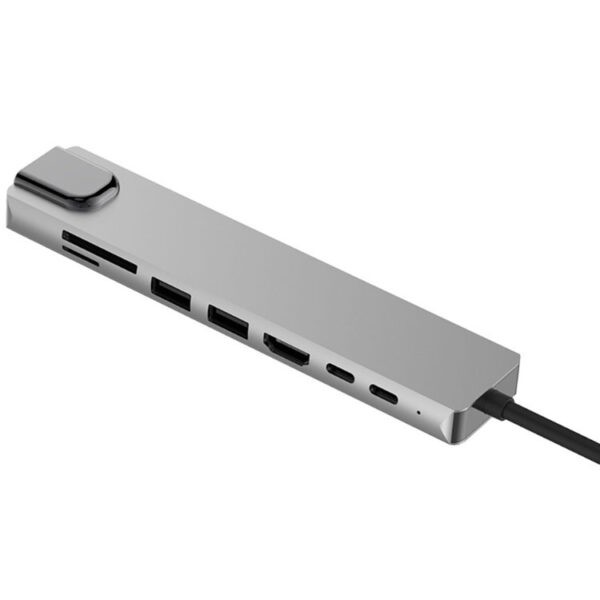 PD Eight-in-one Expansion Dock Usb Docking Station Type-c Hub Splitter - Image 3