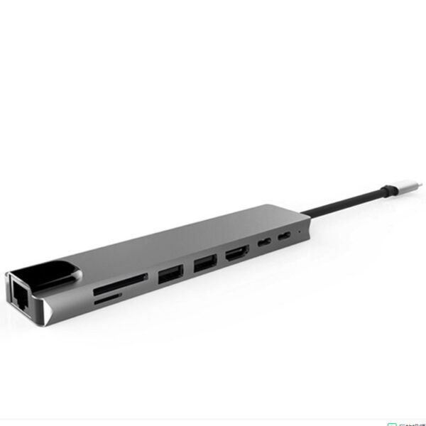 PD Eight-in-one Expansion Dock Usb Docking Station Type-c Hub Splitter - Image 2