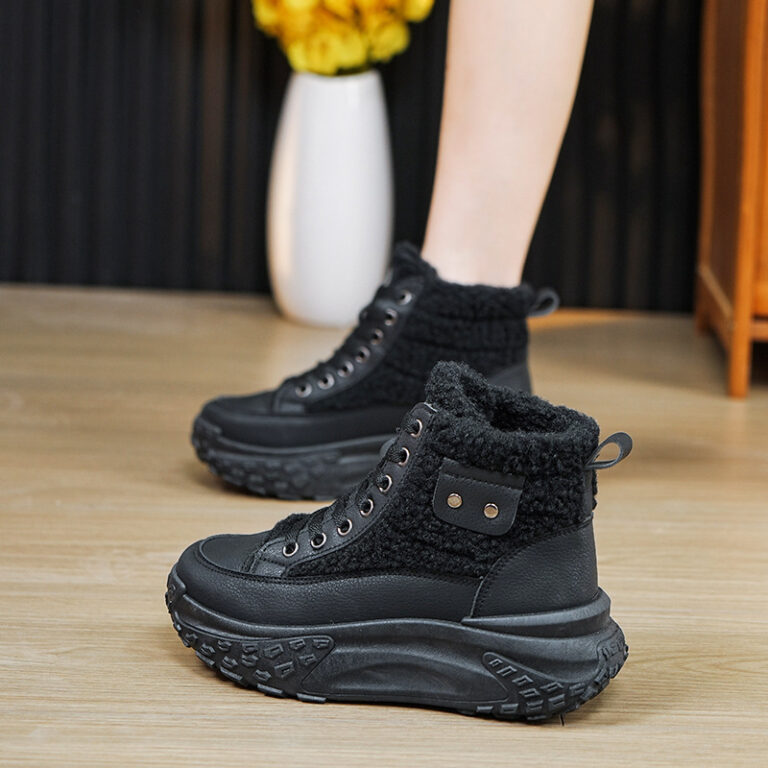 New Warm Non-slip High Top Snow Boots - Image 5